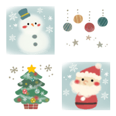 使いやすい＊冬の優しい絵文字＊