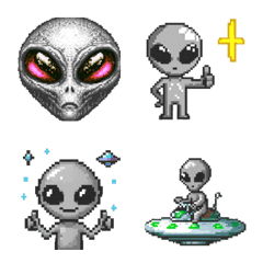 Stop! DOT aliens. LOVE gray!  (287)