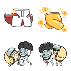 Comprehensive emoticon stickers 4