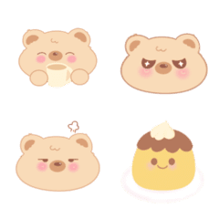 พุดดิ้ง อิโมจิ น่ารัก