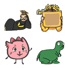 Comprehensive emoticon stickers 7
