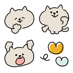 ゆるラフねこちゃん絵文字