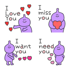 aisatsu emoji english uchu-jin