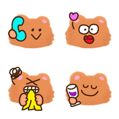 ♪可頌棕熊北鼻♪OMG表情貼特輯活動♡