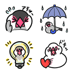 Java sparrow emoji 2 by pitchu