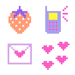 ドット絵の絵文字☺︎☺︎