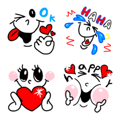 動く⭐️シンプル絵文字