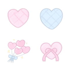lovely heart garden emoji
