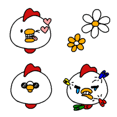 chicken reaction emoji