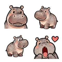Chunky Hippo Life(40 sets)