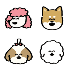 super lazy dogs emojis