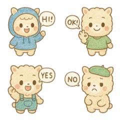 Cute capybara emoji no.2