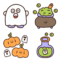 Halloween emoji ; q