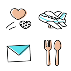 Easy to use casual emoji 37
