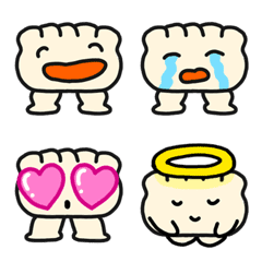 うきうき餃子の絵文字(プリプリ）