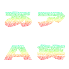 Clip-Emoji Deco Text(Kana-Alphanum) 336