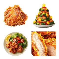 毎日使える♡からあげ絵文字