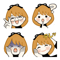 リボンちゃんの使いやすい毎日絵文字