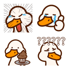 鴨荔山大-高速大激動表情貼[什麼神獸村]