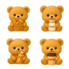 Fluffy Bear Food Edition