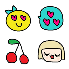 nenerin色んな絵文字セット1237可愛い