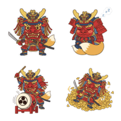 Crimson Kitsune Oni