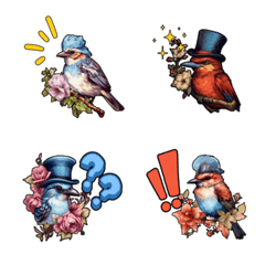 Victorian Bird Expressions