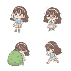 とってもいたずら好きなおしゃれ少女