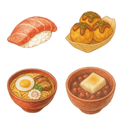 Cute food emoji no.2