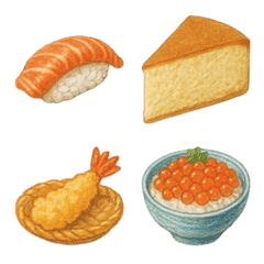 Cute food emoji no.3
