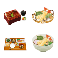 Realistic Japanese rice emoji 2