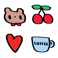 nenerin色んな絵文字セット1226可愛い修正