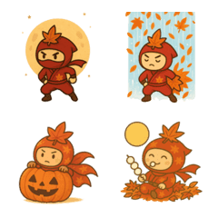 Maple Ninja Emojis