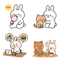 うさちゃんと仲間たちの日常