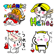 動く⭐️寿司にゃんこ