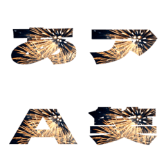 Cut-Emoji Deco Text(Kana/Alphanum) 833