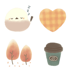 40色のシマエナガさん3 秋