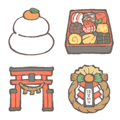 ゆるお正月かびえもじ