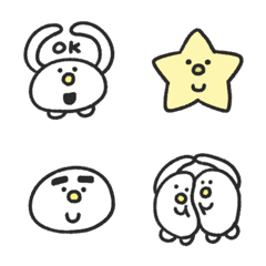 ちび一頭身くんの絵文字