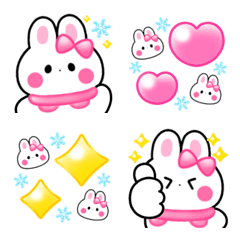▶︎動く♡かわいいうさちゃん♡冬♡再販