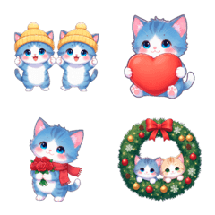 冬に毎日使える ねこ 日常 年末年始