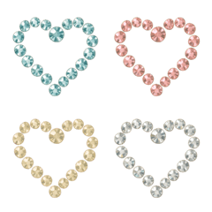 Sparkling Crystal Emoji Set