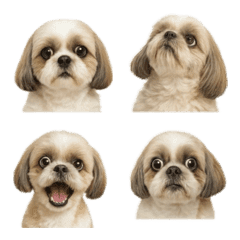 Realistic Shih Tzu