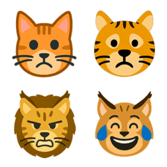 Cat-related emojis