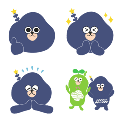 Megurun and Minorin emojis