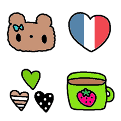 nenerin色んな絵文字セット可愛い11