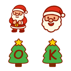 可愛聖誕節+26英文字母(紅色)