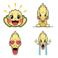 タツノオトシゴ11ポジティブ - LINE絵文字 | LINE STORE