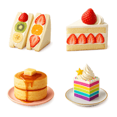 あま〜い幸せスイーツ絵文字
