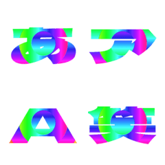 Clip-Emoji Deco Text(Kana/Alphanum) 362